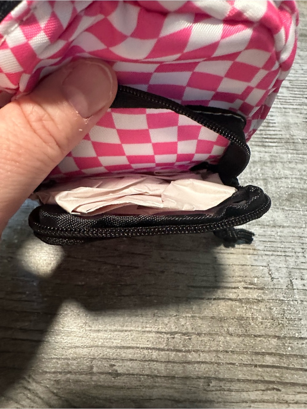 Pink and White Backpack Keychain NWT - Picture 7 of 7